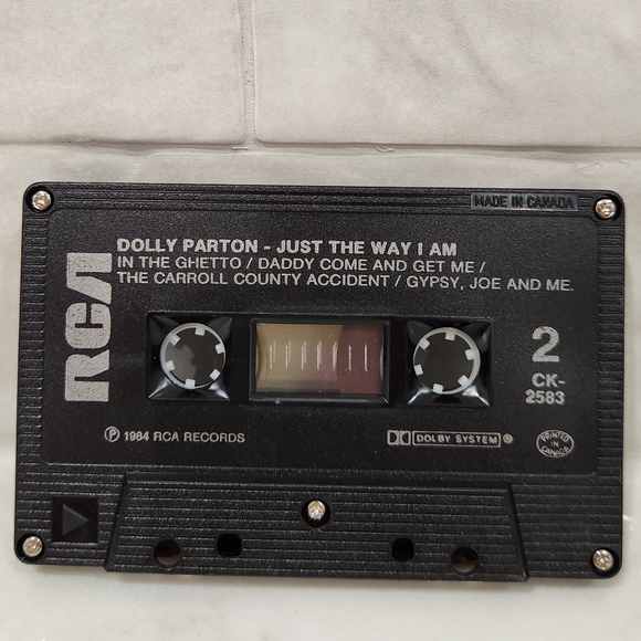 Dolly Parton Just The Way I Am Cassette Tape - Picture 3 of 3